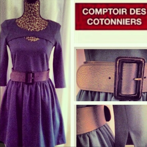 COMPTOIR DES COTONNIERS GREEN NAKLAVA DRESS Size: Small & in EXCELLENT CONDITION - Picture 7 of 7